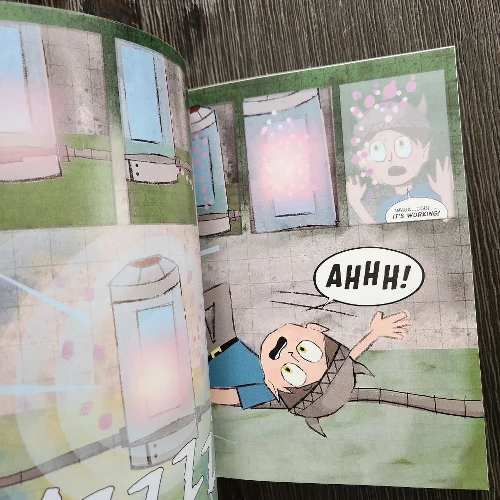 Trayaurus and the Enchanted Crystal Comic Book DanTDM Minecraft comicbook NEW